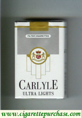 Carlyle Ultra Lights cigaretrttes